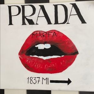 Prada painting
